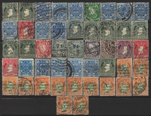 COLLECTION LOT # 3404 IRELAND 47 UNCHECKED STAMPS 1922+ CLEARANCE CV+$52