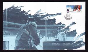 Canada-Sc#2265-stamp on FDC-2008-Sports-Hockey-IIHF World Championships-
