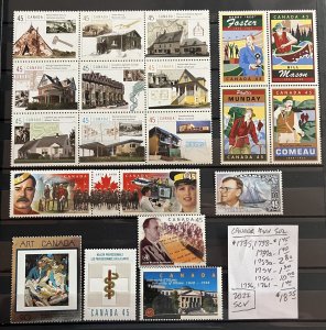 Canada MNH Selection #1735//1761- SCV=$18.55