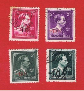 Belgium #365-367  VF used  Minus 10%   Free S/H