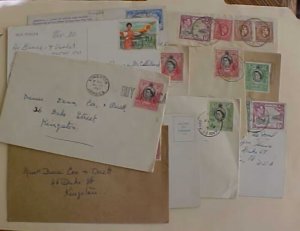 JAMAICA  11 COVERS & CARDS FROM 1941