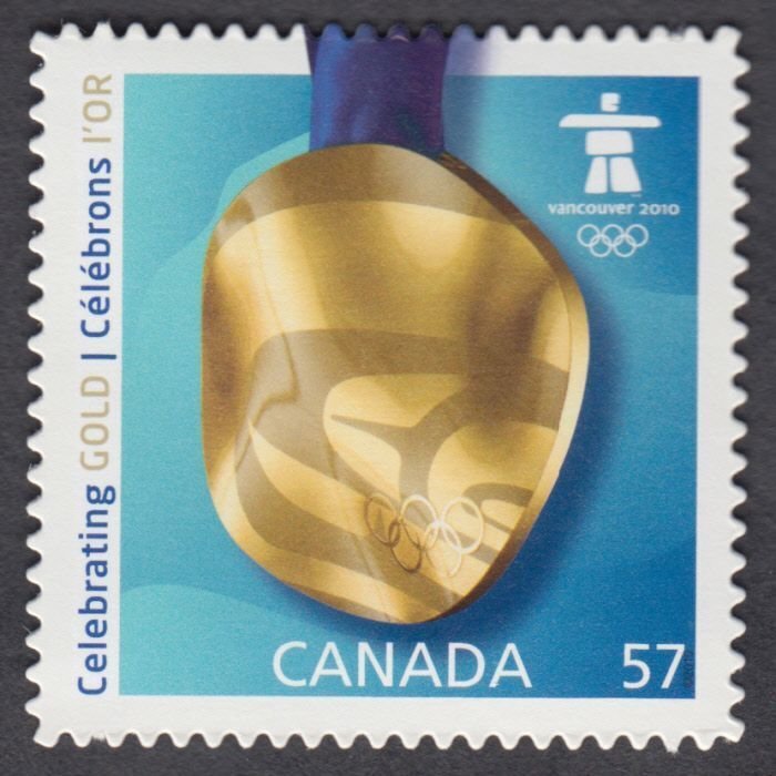 Canada -  #2372i Celebrating Olympic Gold, Die Cut  From Quarterly Pack - MNH