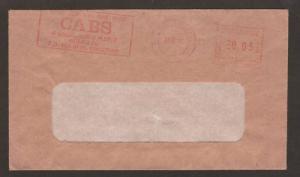 Zimbabwe, 1981 5c Meter Mail window envelope, CABS