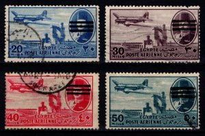 Egypt 1953 Air issue of 1947 with Farouk Portrait Obliterated [Used]