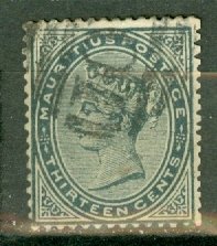 ID: Mauritius 62 used CV $325