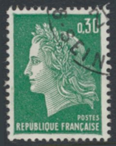 France  SC# 1230 Used   perf 13   Marianne    see details & scans