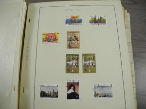 CUBA, 100s & 100s of Stamps mostly hinged on Scott pages