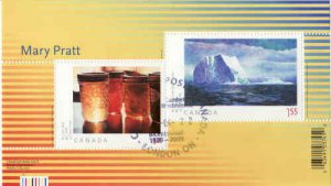 Canada 2007 Mary Pratt Souvenir Sheet, #2212 Used