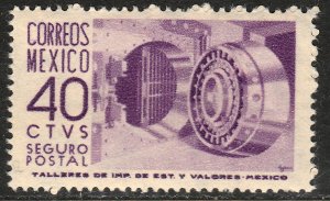 MEXICO G11, 40¢ 1950 Definitive 1st Printing wmk 279 MINT, NH. F-VF.