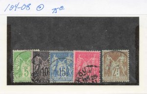 FRANCE  104-08   USED