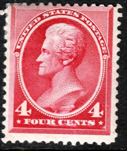 #215 Mint OG, Ave-F, 3mm tear (CV $180 - ID26849) - Joseph Luft