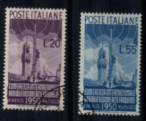 Italy Scott 538-9 Used [TG622]