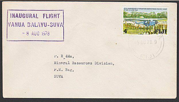 FIJI 1979 First flight cover Vanua Balavu to Suva..........................54981