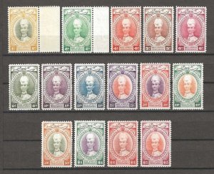 MALAYA/KELANTAN 1937/40 SG 40/54 MNH Cat £1700