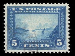 MOMEN: US STAMPS #399 USED XF-SUP LOT #78530