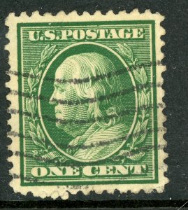 USA 1908 Franklin 1¢ DL Wmk Perf 12 Scott 331 VFU O129