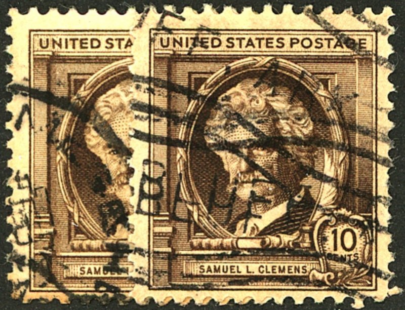 U.S. #863 USED SET MIXED CONDITIONS