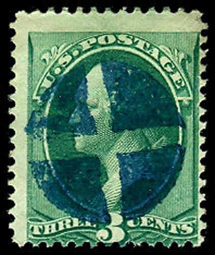 U.S. BANKNOTE CANCELS 147  Used (ID # 42318)