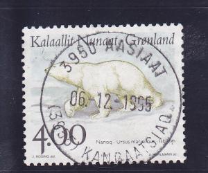 Greenland  Scott#  296  Used