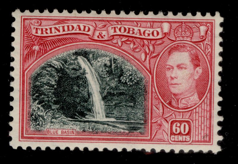 TRINIDAD & TOBAGO GVI SG254, 60c myrtle-green & carmine, M MINT. Cat £17. 