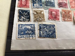 Czechoslovakia  used stamps  A12682