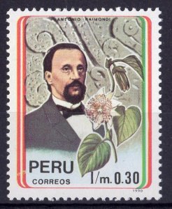 Peru 1992 Raimondi Naturalist-Flowers (1) MNH Sc # 1020
