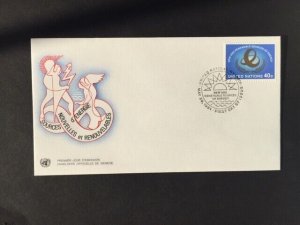 UN FDC Scott 349, Unaddressed, see image, Free Shipping