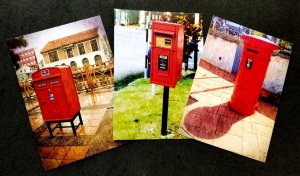 Malaysia Postbox 2017 Mailbox Mail Pillar Post Box Postal (postcard) MNH