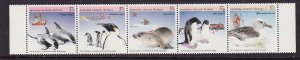 Australian Antarctic Terr.-Sc#L76-unused NH set-Birds-