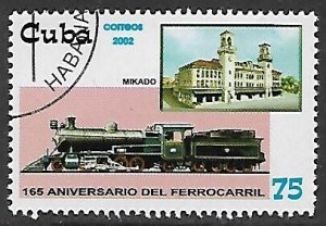 Cuba # 4266 - Locomotives - Mikado - unused / CTO.....{R14}