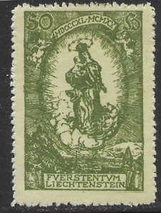 Liechtenstein #47 mh.
