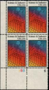 Scott 2031 Science and Industry PB MNH $1.75