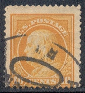 US Stamp #416 - Benjamin Franklin 1912-14 Regular Issue