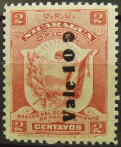 19045   NICARAGUA   MH # O168                         CV$ 25.00