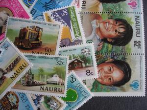 Nauru all different MNH stamps, check them out!