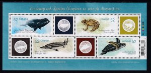 Canada 2229 Animals Souvenir Sheet MNH VF