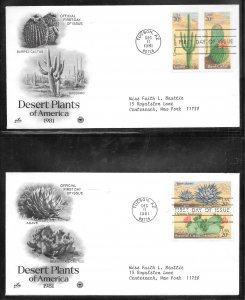 Just Fun Cover #1942-45 FDC 2 Artcraft Cachet Covers. (my302)