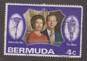 Bermuda 296 Silver Wedding Issue 1972