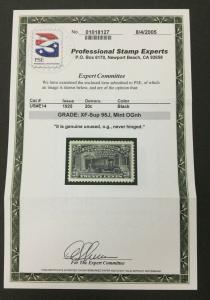 MOMEN: US #E14 MINT OG **NH** **PSE GRADED 95J** #27289