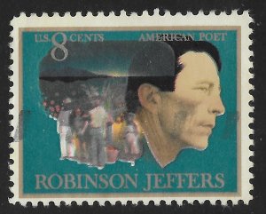 US #1485 8c American Arts - Robinson Jeffers, Man & Children of Carmel