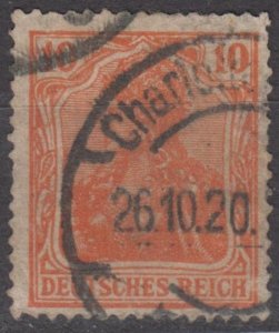 Germany Scott #119 1920 Used