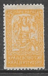 Yugoslavia 3L48: 45p Freedom, MH, F