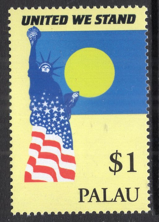 Palau 645 United We Stand Statue of Liberty MNH VF