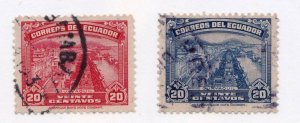 Ecuador     408 - 408a        used