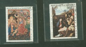 Dahomey #c46-47 Used Multiple (Paintings)