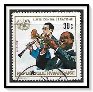Rwanda #487 Fight Racism Used