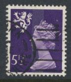 GB Scotland  SG S21 SC# SMH6 Used  Machin 5½p  see details