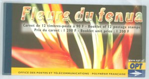 French Polynesia #884-885  Single (Complete Set) (Flora) (Flowers)
