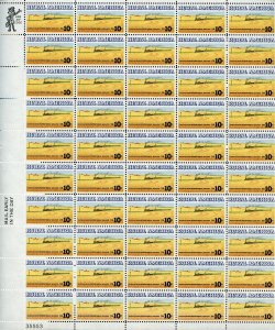 UNITED STATES SCOTT #1506  RURAL AMERICA COMPLETE SHEET MINT NH