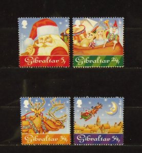 15690   GIBRALTAR   MNH # 698, 699, 700, 701                       CV$ 6.85